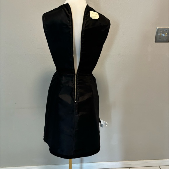 Kate Spade Cutout A-Line Dress Breath of Fresh Air Size 6 Black - Picture 8 of 13